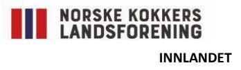 Logo Norske kokkers landsforening Innlandet